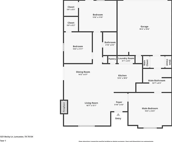 3 bed, 2.0 bath, 1415 sqft, $2,075 — Photo 2