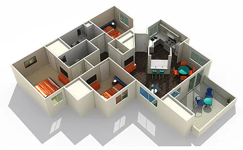 Floor plan Rabbit Ear