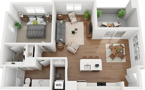 1 Bedroom | 1 Bath 1 Bedroom | 1 Bath