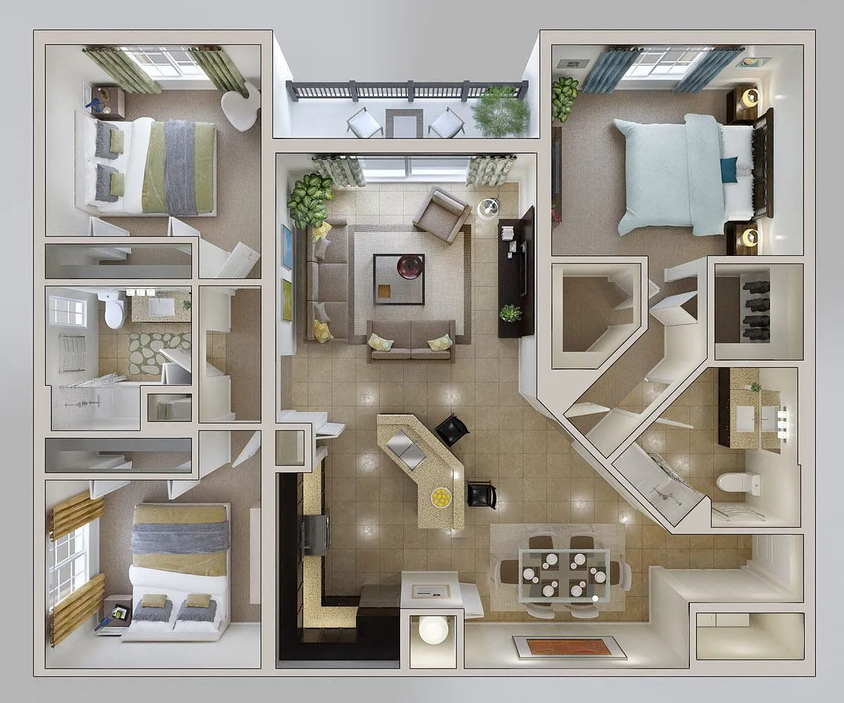 Floor plan C2A