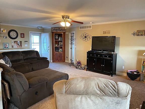 Upstairs living area