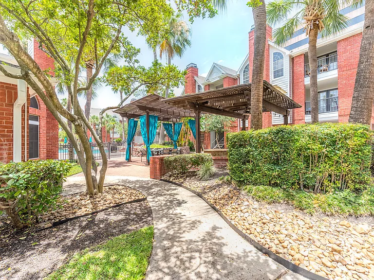Lush, tropical landscaping and waterscapes throughout community