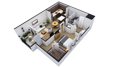 Floor plan Merlot-Reno