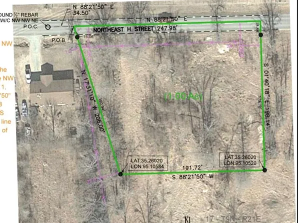 NE H St, Stigler, OK 74462