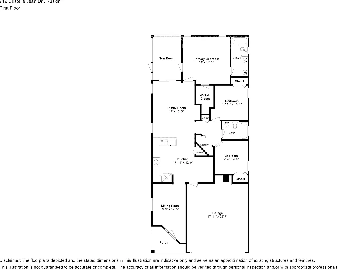 712 Cristelle Jean Dr Ruskin, FL 33570 — Photo 2