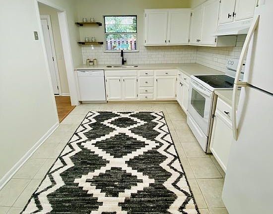 Bright, updated kitchen with ample storage