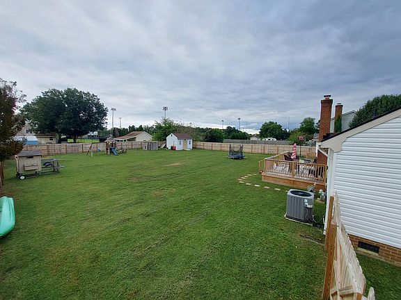 Backyard from front corner