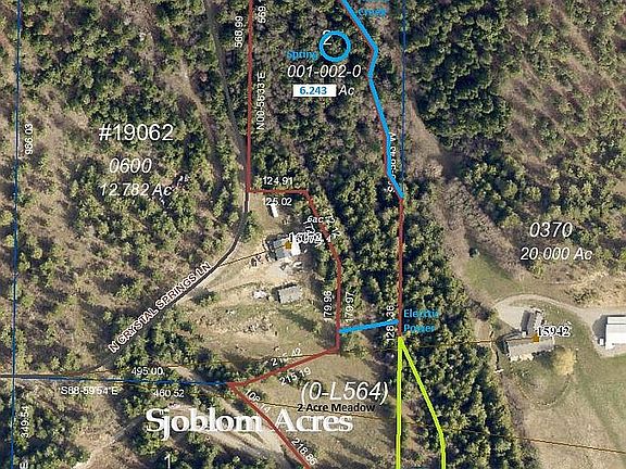 Aerial with info.