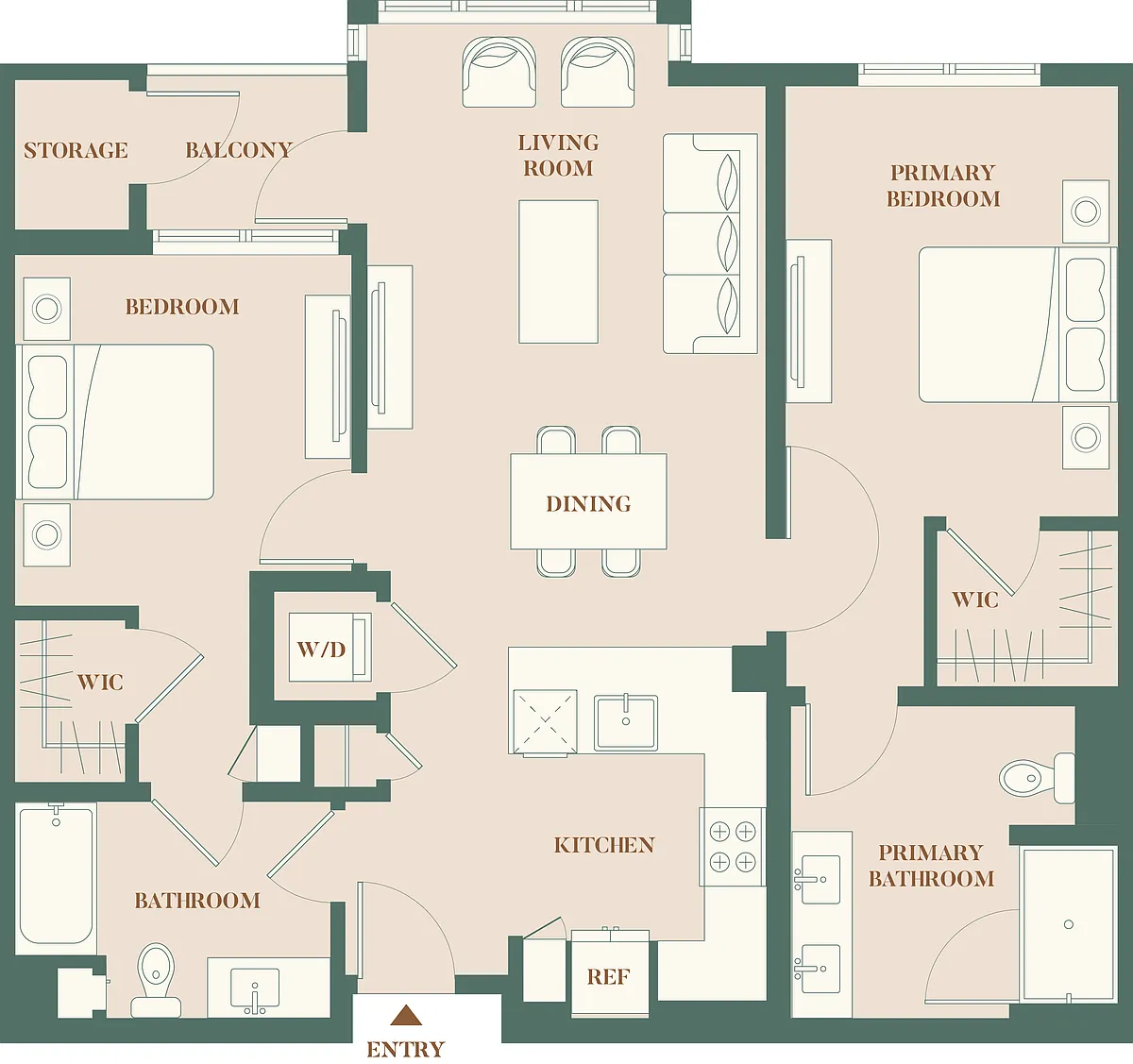 Floor plan 2A