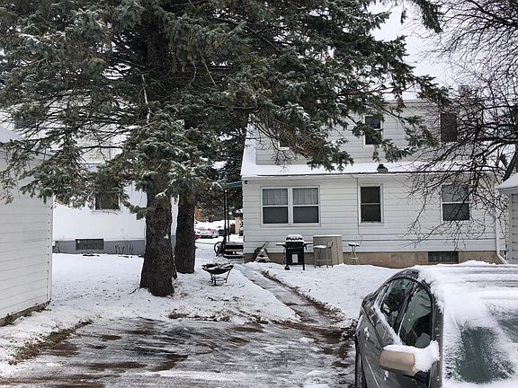 Rear of house - 2 car parking pad (garage to right out of picture)