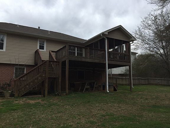 Screened porch and open deck