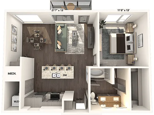 Floor plan A6-829-G
