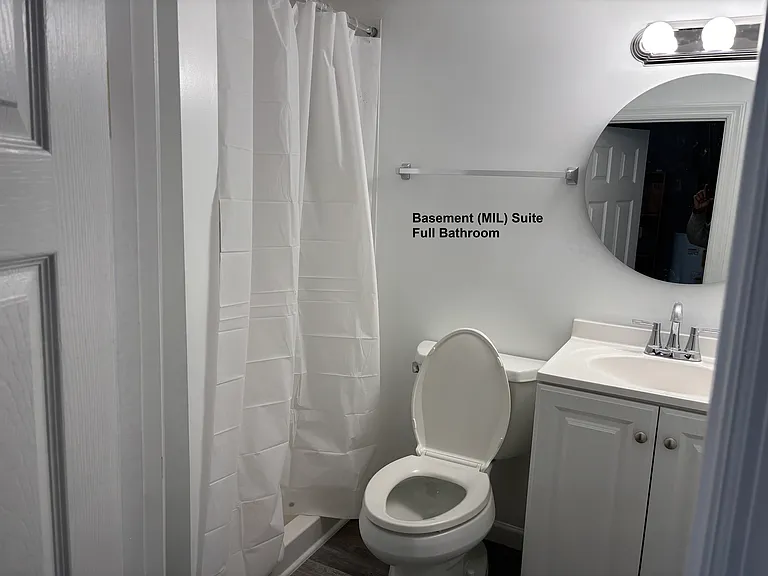 Basement MIL Suite Full Bathroom
