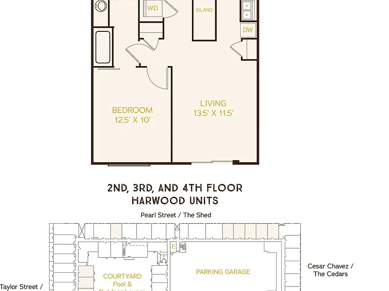 Harvest Lofts Harwood Floor Plan