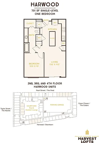 Floor plan Harwood (A1A)