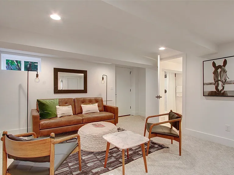Living room facing north