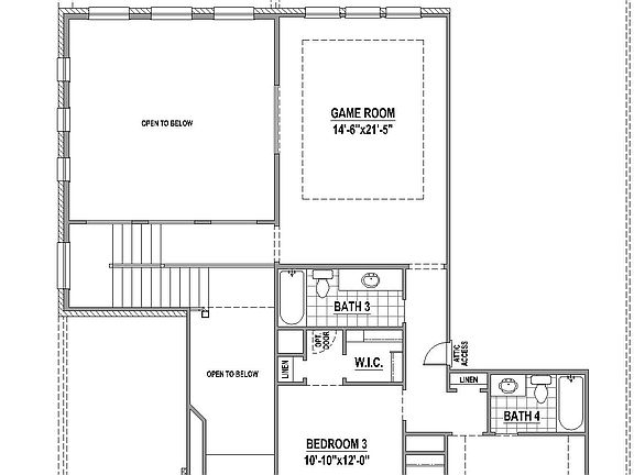 Plan 1691 2nd Floor