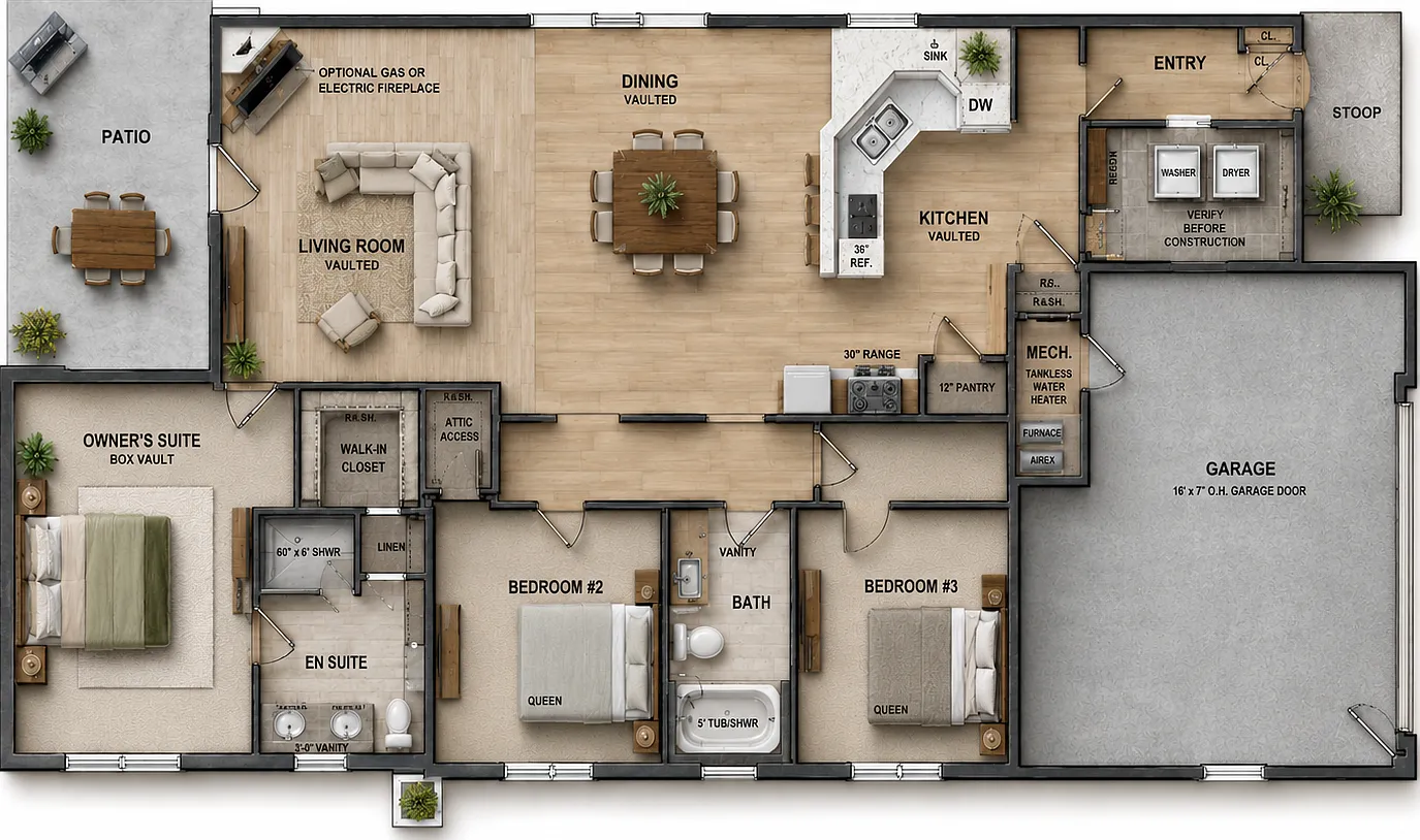 3 bed, 1621 sqft, $2,400 — Photo 2