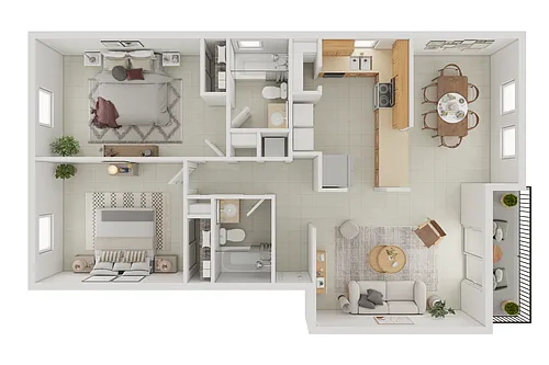 Floor plan B1