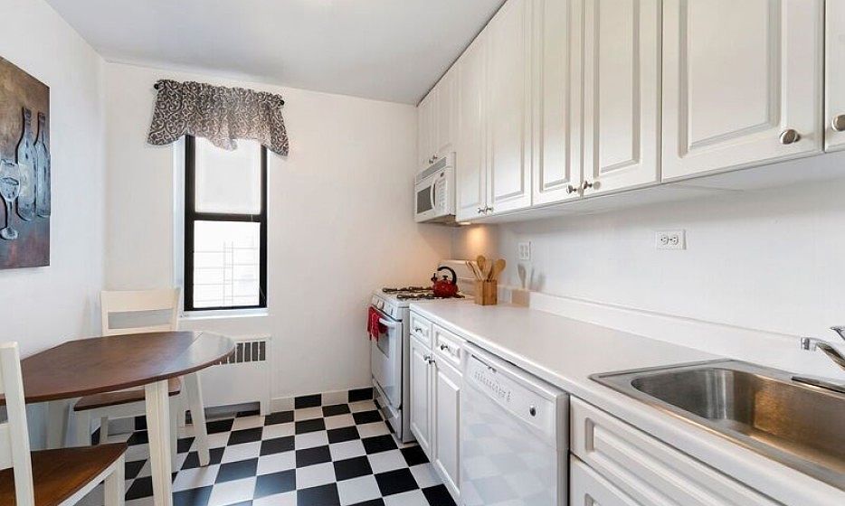 Harbor House- Modern White Kitchen- Unit 5F