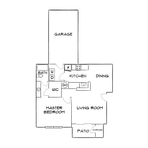 Floor plan Design 1A Premier 2
