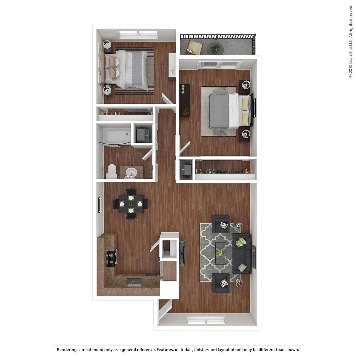 Floor plan B3