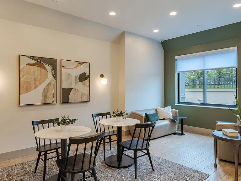 Renovated Resident Space at 15 Bank Apartments in White Plains, NY 10606