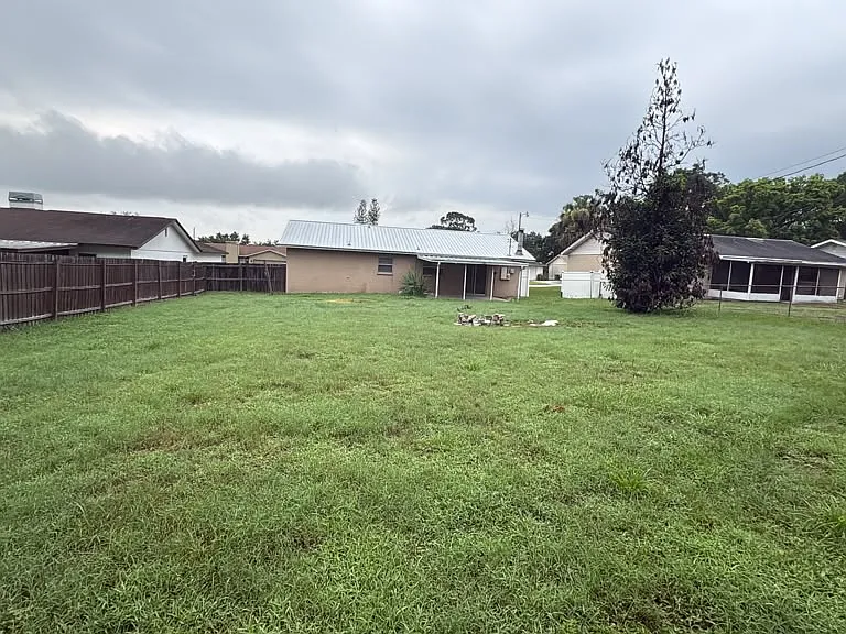 Large Backyard