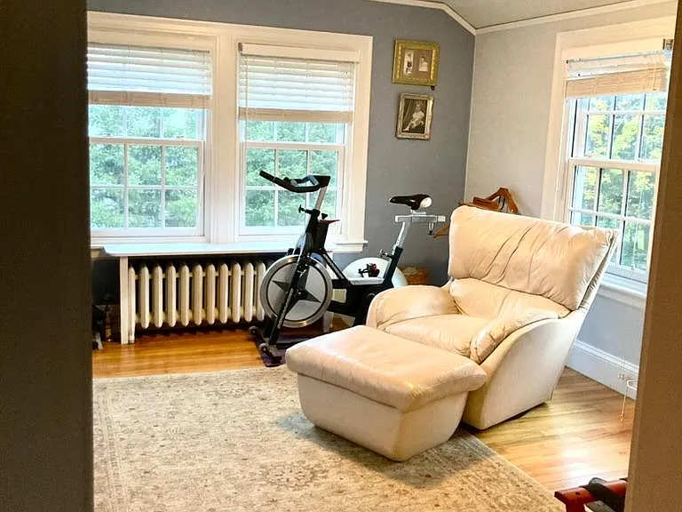 primary bedroom - exercise / reading sitting room
