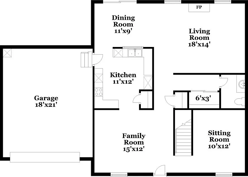 3 bed, 2.5 bath, 2231 sqft, $2,370 — Photo 2