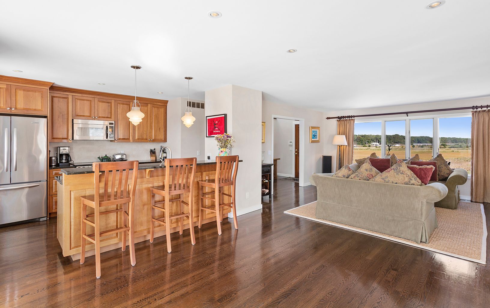  Living Room & Kitchen