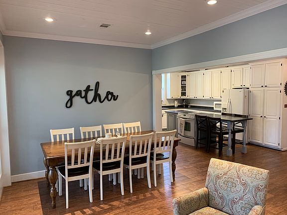 Sunny gathering space