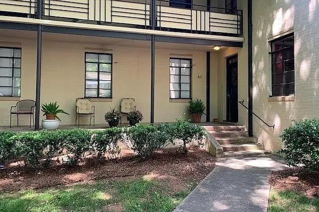 Quiet end unit on the first floor