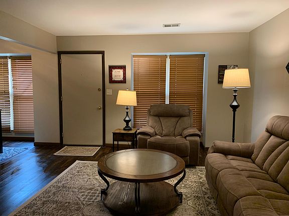 Main living area. View from stairs.