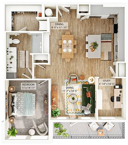 Floor plan A10B