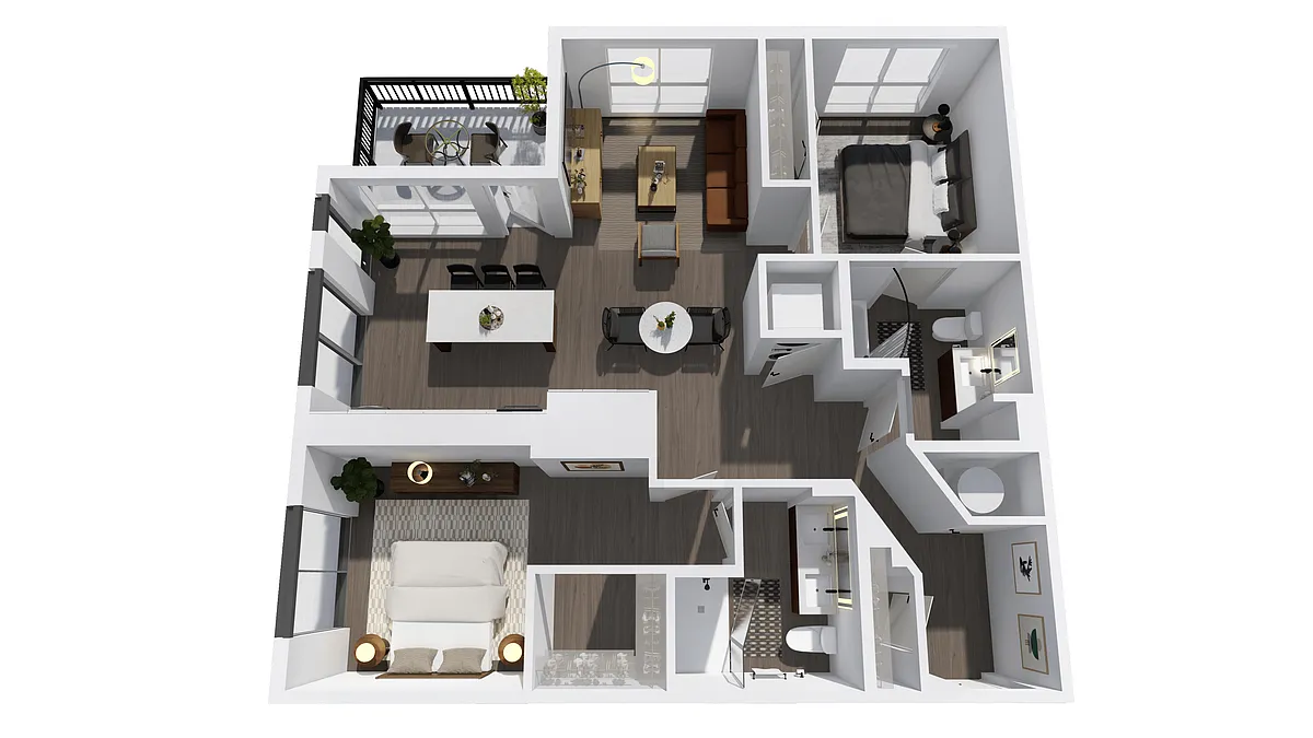 Floor plan B2W