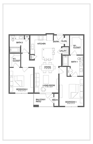 Floor plan Attraente
