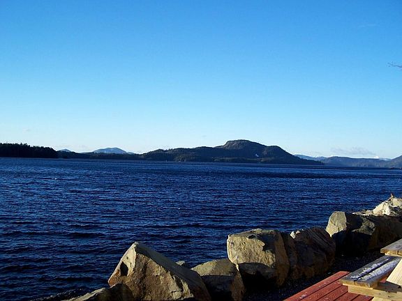 Waterfront from living room