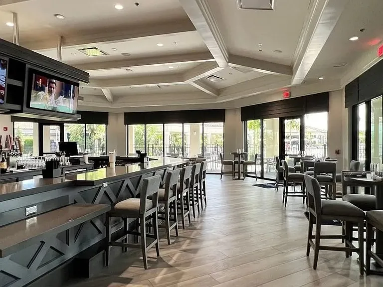 Clubhouse main bar