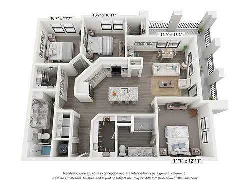 Floor plan C1
