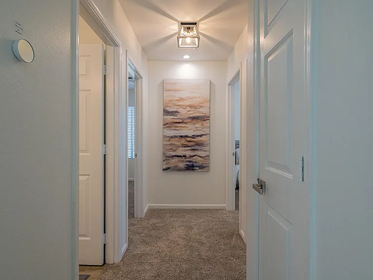 Desirable Split Floor Plan: Master on 1st floor, 3 bedrooms + full bathroom upstairs
