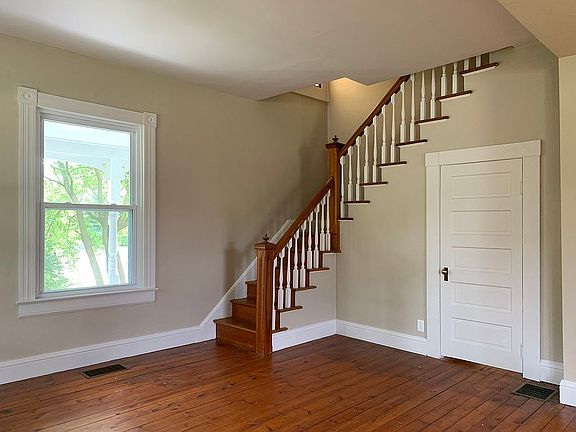 Original wood staircase