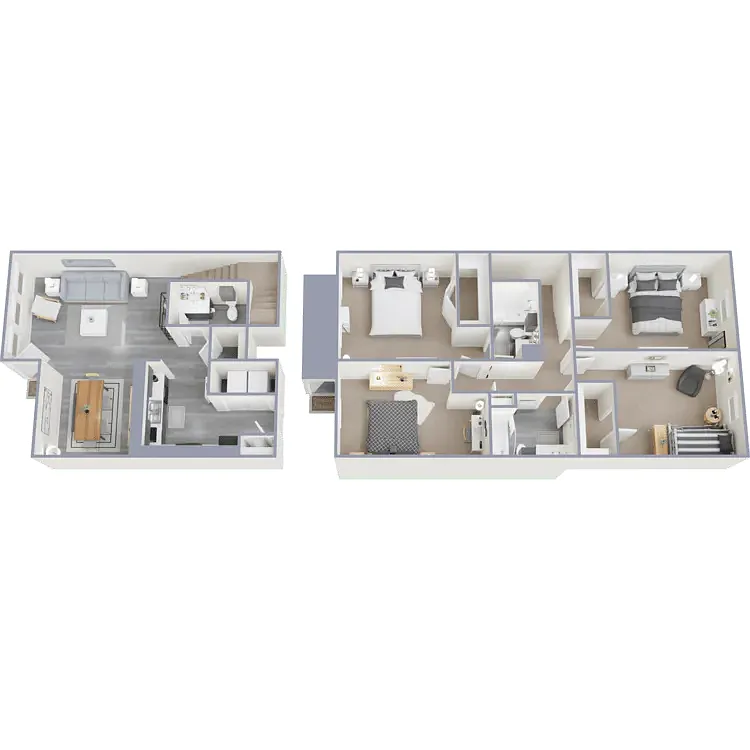 Floor plan D1TH-Lincoln
