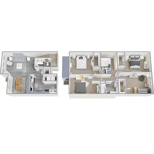 Floor plan D1TH-Lincoln
