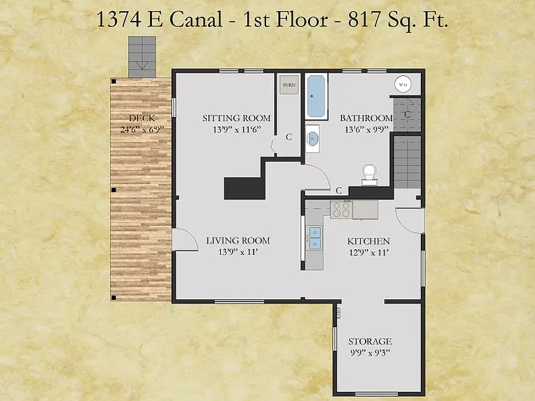 1374 E Canal St — Photo 42