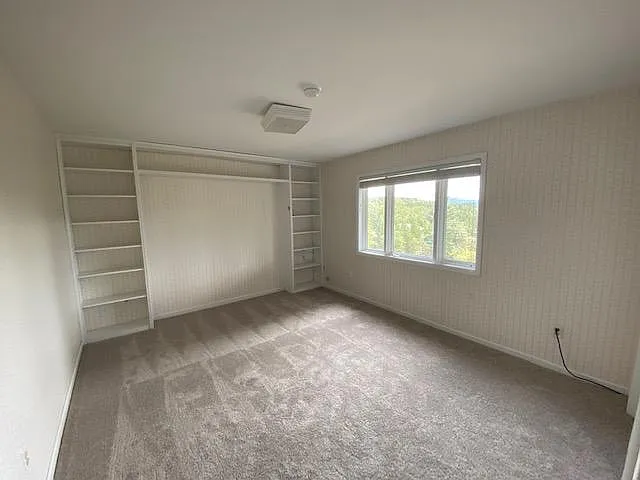Bedroom #3, mountain & valley views, easily fits king bed