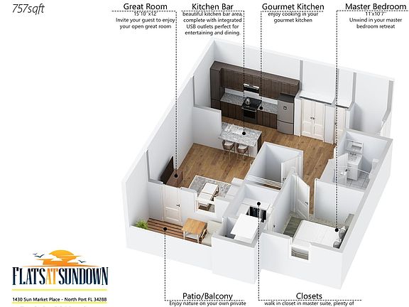 2nd image of 1430 Sun Market Pl