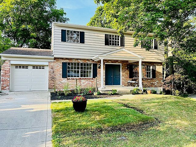 Two-story, four bedroom home