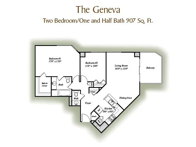 Floor plan Geneva