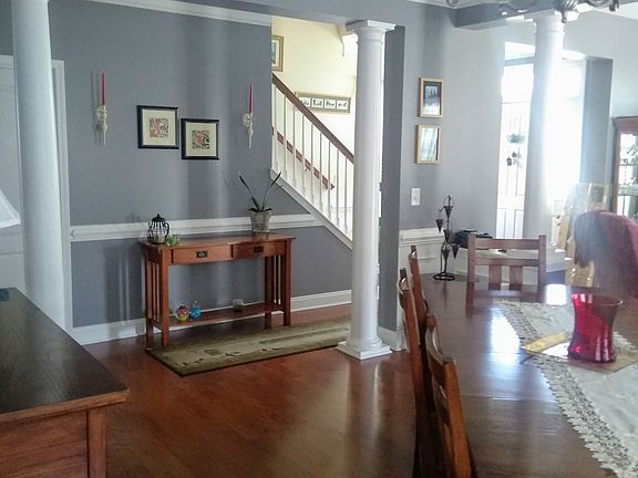 Foyer from formal dining room